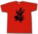 Zur Artikelseite von "Das Gespenst des Widerstands (rot)", T-Shirt für 15,00 €