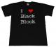 Zur Artikelseite von "I love Black Block", T-Shirt für 8,00 €