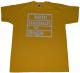 Zur Artikelseite von "Kein Mensch ist Illegal (weiß/gelb)", T-Shirt für 15,00 €