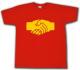 Zur Artikelseite von "Sozialistischer Handschlag", T-Shirt für 15,00 €