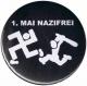 Zur Artikelseite von "1. Mai Nazifrei", 50mm Button für 1,40 €