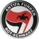 Zur Artikelseite von "Antifa Funken (rot/schwarz)", 50mm Button für 1,40 €