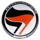 Zur Artikelseite von "Antifaschistische Aktion (schwarz/rot, schwarz)", 50mm Button für 1,40 €
