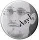 Zur Artikelseite von "Asyl for Snowden", 50mm Button für 1,40 €