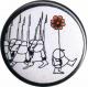 Zur Artikelseite von "Blume gegen Gewehre", 50mm Button für 1,40 €