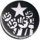 Zur Artikelseite von "Fist and Star", 50mm Button für 1,40 €