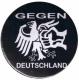 Zur Artikelseite von "Gegen Deutschland", 50mm Button für 1,40 €