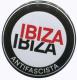 Zur Artikelseite von "Ibiza Ibiza Antifascista (Schrift)", 50mm Button für 1,40 €