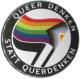 Zur Artikelseite von "Queer denken statt Querdenken", 50mm Button für 1,40 €