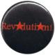 Zur Artikelseite von "Revolution! (schwarz)", 50mm Button für 1,40 €