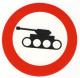 Zur Artikelseite von "Panzer verboten", Aufkleber für 1,00 €