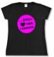 Zur Artikelseite von "... still loving feminism (pink)", tailliertes T-Shirt für 14,00 €