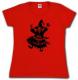 Zur Artikelseite von "Das Gespenst des Widerstands (rot)", tailliertes T-Shirt für 14,00 €