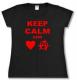 Zur Artikelseite von "Keep calm and love anarchy", tailliertes T-Shirt für 14,00 €