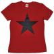 Zur Artikelseite von "Schwarzer Stern", tailliertes T-Shirt für 14,00 €