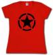 Zur Artikelseite von "Schwarzer Stern im Kreis (Black Star)", tailliertes T-Shirt für 14,00 €