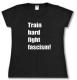 Zur Artikelseite von "Train hard fight fascism !", tailliertes T-Shirt für 14,00 €