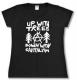 Zur Artikelseite von "Up with Trees - Down with Capitalism", tailliertes T-Shirt für 14,00 €