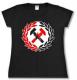 Zur Artikelseite von "Working Class Hammer (rot/schwarz)", tailliertes T-Shirt für 14,00 €