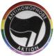 Zur Artikelseite von "Antihomophobe Aktion (schwarz/schwarz)", 25mm Button für 0,90 €