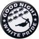 Zur Artikelseite von "Good night white pride - Space Invaders", 25mm Button für 0,90 €