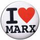 Zur Artikelseite von "I love Marx", 25mm Button für 0,90 €