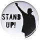 Zur Artikelseite von "Stand up", 25mm Button für 0,90 €