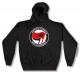 Zur Artikelseite von "Antifa Funken (rot/schwarz)", Kapuzen-Pullover für 30,00 €