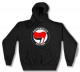 Zur Artikelseite von "Antifascist Action (rot/schwarz)", Kapuzen-Pullover für 30,00 €
