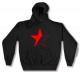 Zur Artikelseite von "Schwarz/roter Stern", Kapuzen-Pullover für 30,00 €