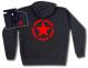 Zur Artikelseite von "Roter Stern im Kreis (red star)", Kapuzen-Jacke für 30,00 €
