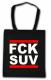 Zur Artikelseite von "FCK SUV", Baumwoll-Tragetasche für 8,00 €