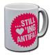 Zur Artikelseite von "... still loving antifa!", Tasse für 10,00 €