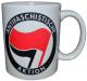 Zur Artikelseite von "Antifaschistische Aktion (rot/schwarz)", Tasse für 10,00 €