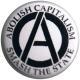 Zur Artikelseite von "Abolish Capitalism - Smash the State (schwarz/weiß)", 25mm Magnet-Button für 2,00 €