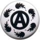 Zur Artikelseite von "Anarchie Feuer", 25mm Magnet-Button für 2,00 €