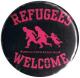 Zur Artikelseite von "Refugees welcome (pink)", 25mm Magnet-Button für 2,00 €