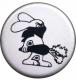 Zur Artikelseite von "Vegan Rabbit - White", 25mm Magnet-Button für 2,00 €