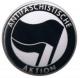 Zur Artikelseite von "Antifaschistische Aktion (schwarz/schwarz)", 37mm Button für 1,10 €
