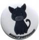Zur Artikelseite von "#haltdiefresse Katze", 37mm Button für 1,10 €