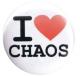 Zur Artikelseite von "I love chaos", 37mm Button für 1,10 €
