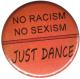 Zur Artikelseite von "No Racism no Sexism just Dance", 37mm Button für 1,10 €