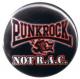 Zur Artikelseite von "Punkrock not R.A.C.", 37mm Button für 1,00 €