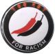 Zur Artikelseite von "Too hot for racism", 37mm Button für 1,10 €