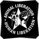 Zur Artikelseite von "Animal Liberation - Human Liberation (mit Stern)", Aufkleber-Paket für 2,00 €