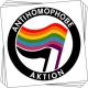 Zur Artikelseite von "Antihomophobe Aktion", Aufkleber-Paket für 2,00 €