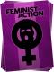 Zur Artikelseite von "Feminist Action", Aufkleber-Paket für 2,00 €