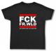 Zum Fairtrade T-Shirt "FCK FR.WLD" für 19,45 € gehen.