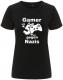 Zum tailliertes Fairtrade T-Shirt "Gamer gegen Nazis" für 18,10 € gehen.
