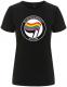 Zum tailliertes Fairtrade T-Shirt "Queerfeminist Action" für 18,10 € gehen.